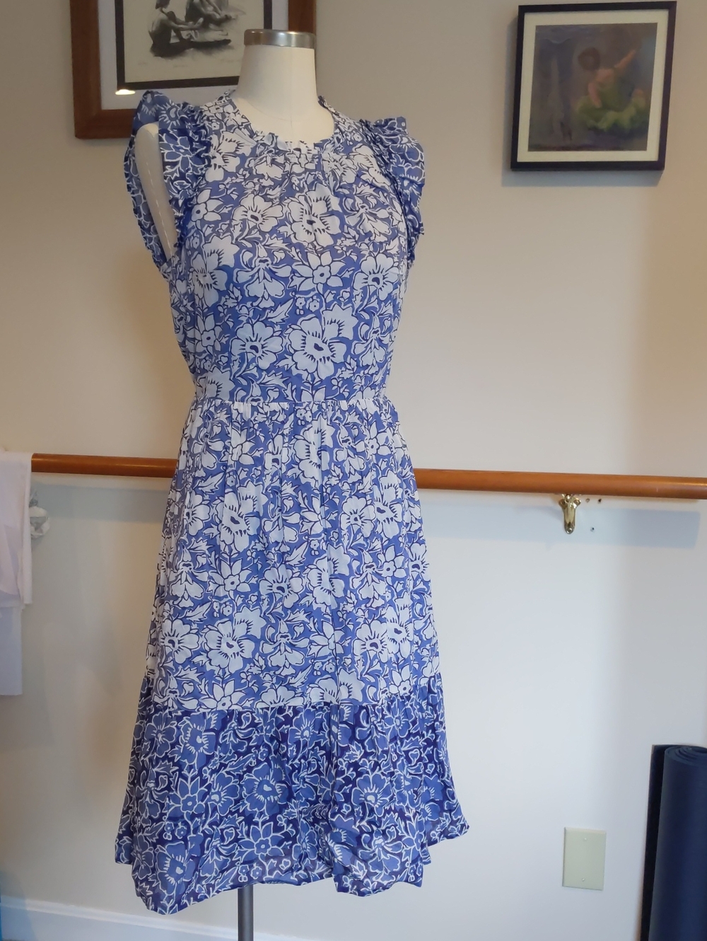 J.crew Factory Floral Sleeveless Women’s Dress